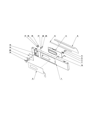 Control panel parts