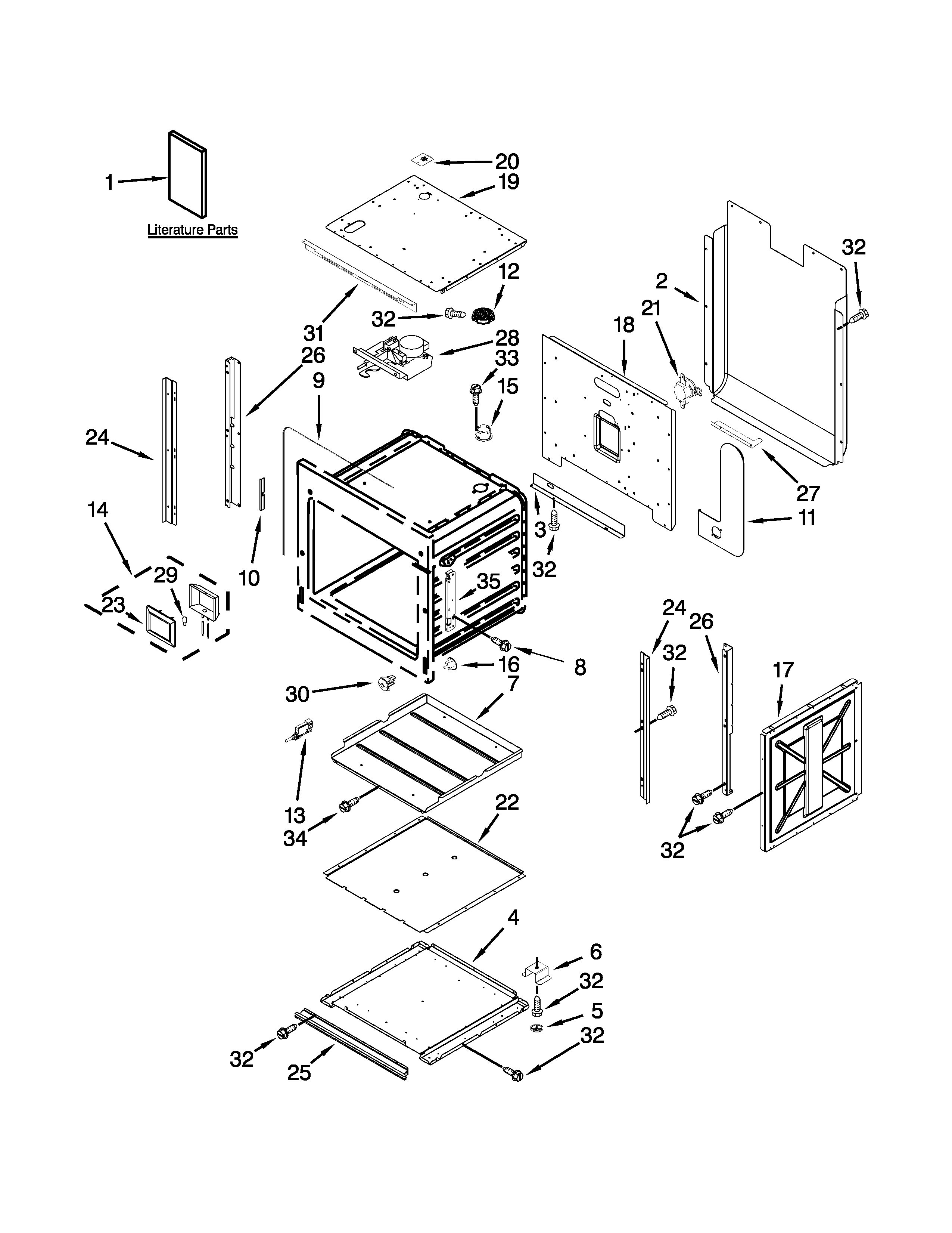 Oven parts