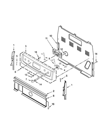 Control panel parts