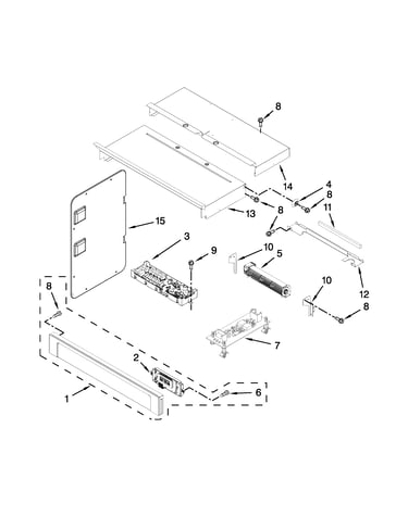 Control panel parts