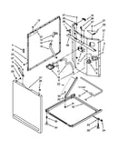 Washer cabinet parts