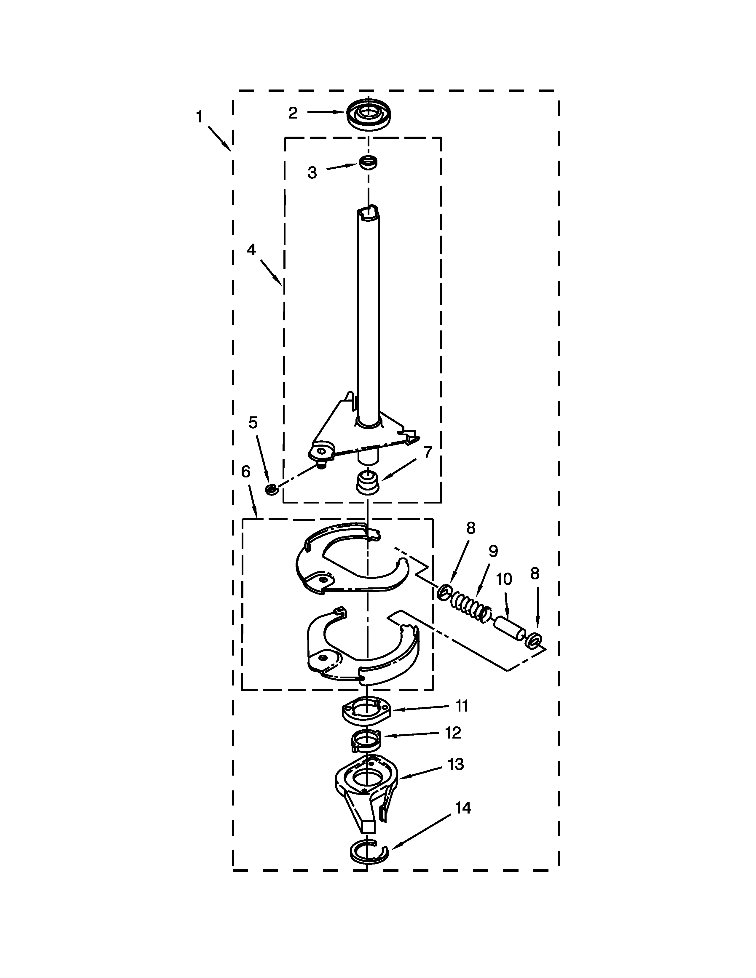 BRAKE AND DRIVE TUBE PARTS