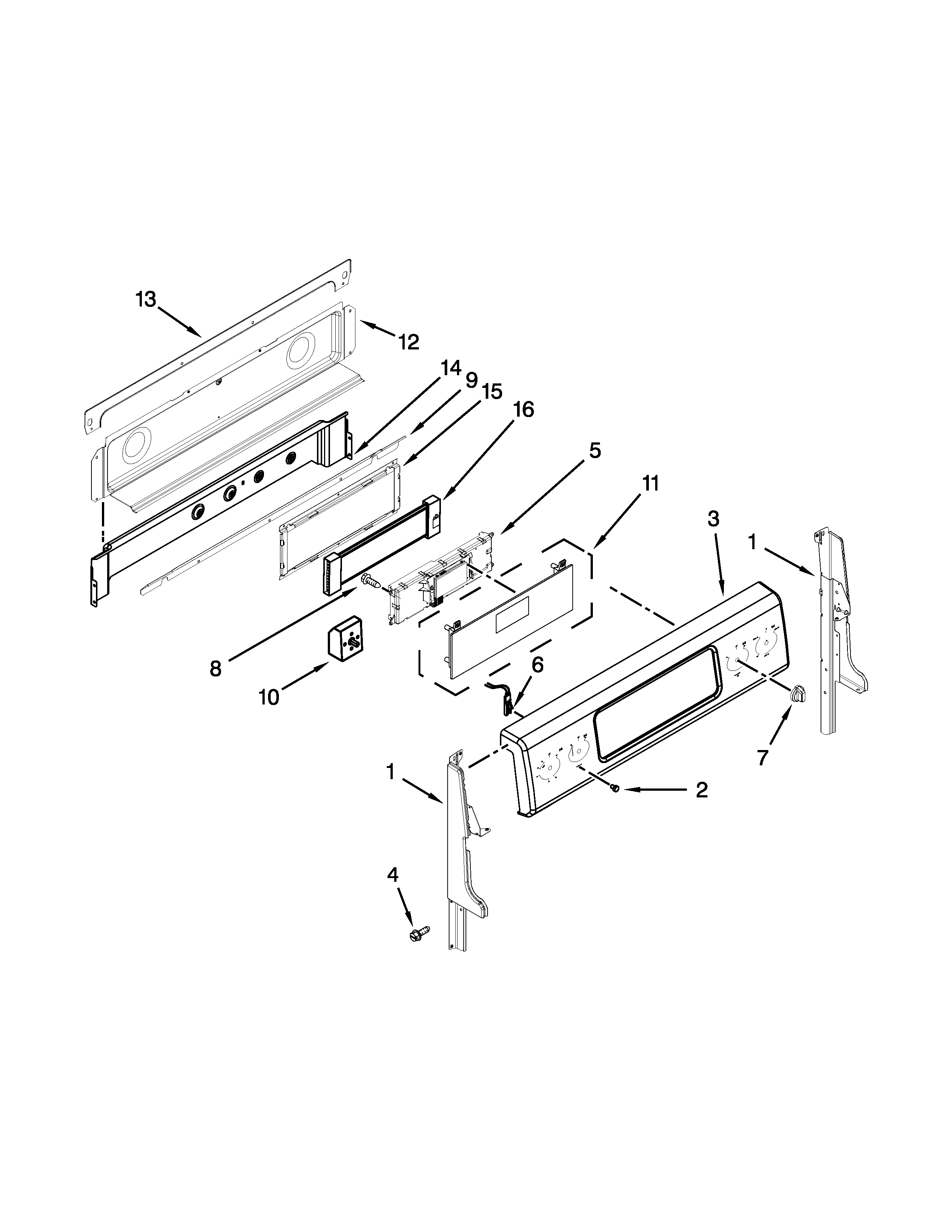 CONTROL PANEL PARTS