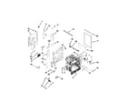 Whirlpool WGE555S0BW01 chassis parts diagram