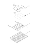 Internal oven parts