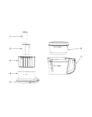 Bowl and lid parts