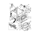 Whirlpool WGD5000DW2 cabinet parts diagram