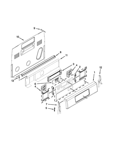 Control panel parts
