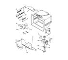 KitchenAid KRBX109EWH00 freezer liner parts diagram