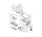 Maytag MHP30PRBWW0 dispenser parts diagram