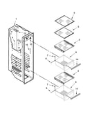 Freezer liner parts