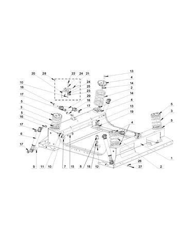 Lower frame parts