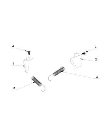 Stabilizing spring parts