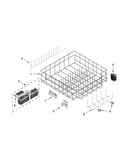 Lower rack parts