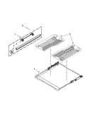 Third level rack and track parts