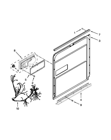 Inner door parts