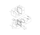 Whirlpool WGD8000DW1 door parts diagram