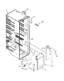 Refrigerator liner parts