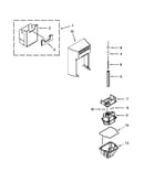 Motor and ice container parts