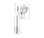 KitchenAid KTTS505EWH0 powerscrew and ram parts diagram