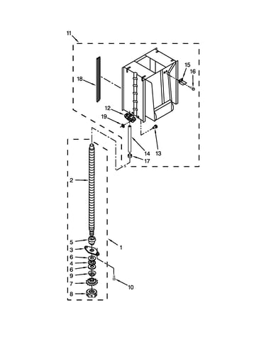 Powerscrew and ram parts