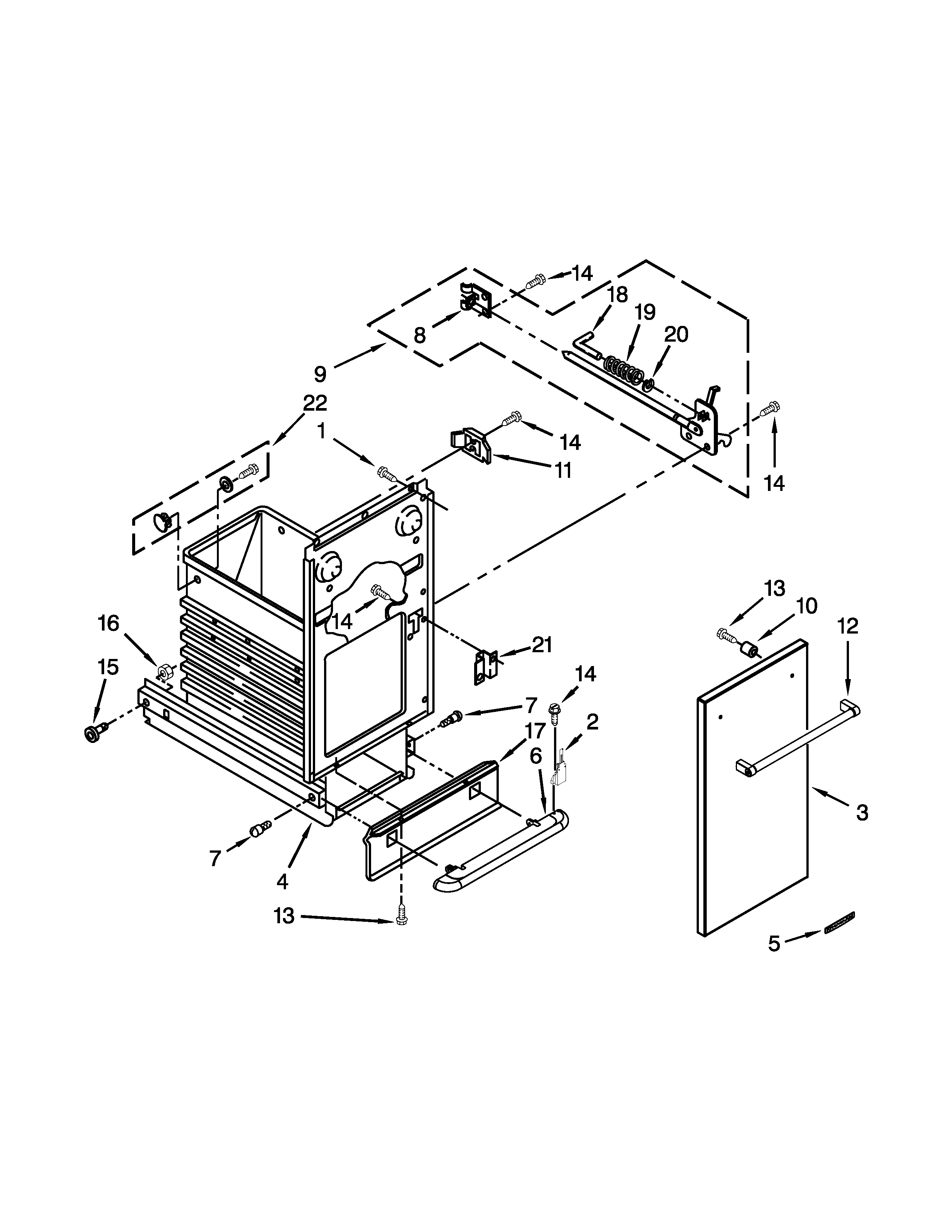 Container parts