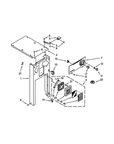 Panel and control parts