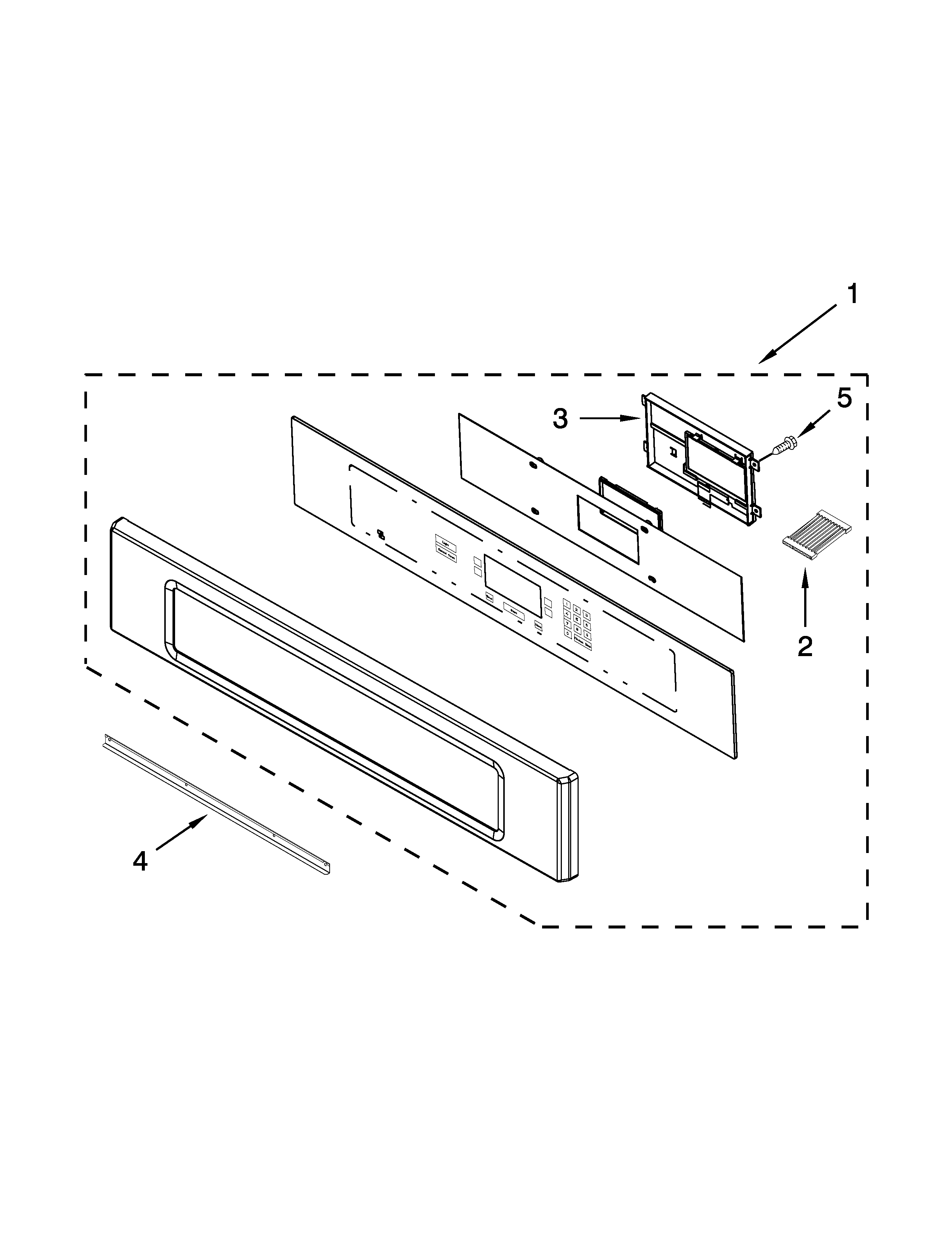 Control panel parts