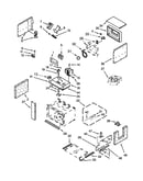 Cabinet and stirrer parts