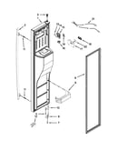 Freezer door parts