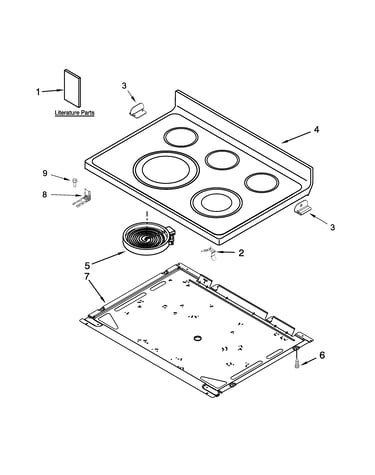 Cooktop parts
