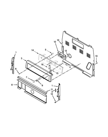 Control panel parts