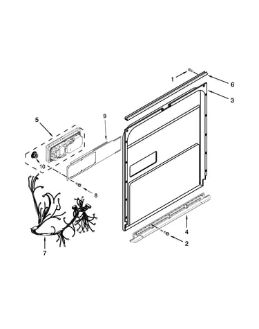 Inner door parts