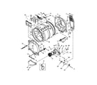 Maytag MGDB855DC0 bulkhead parts diagram