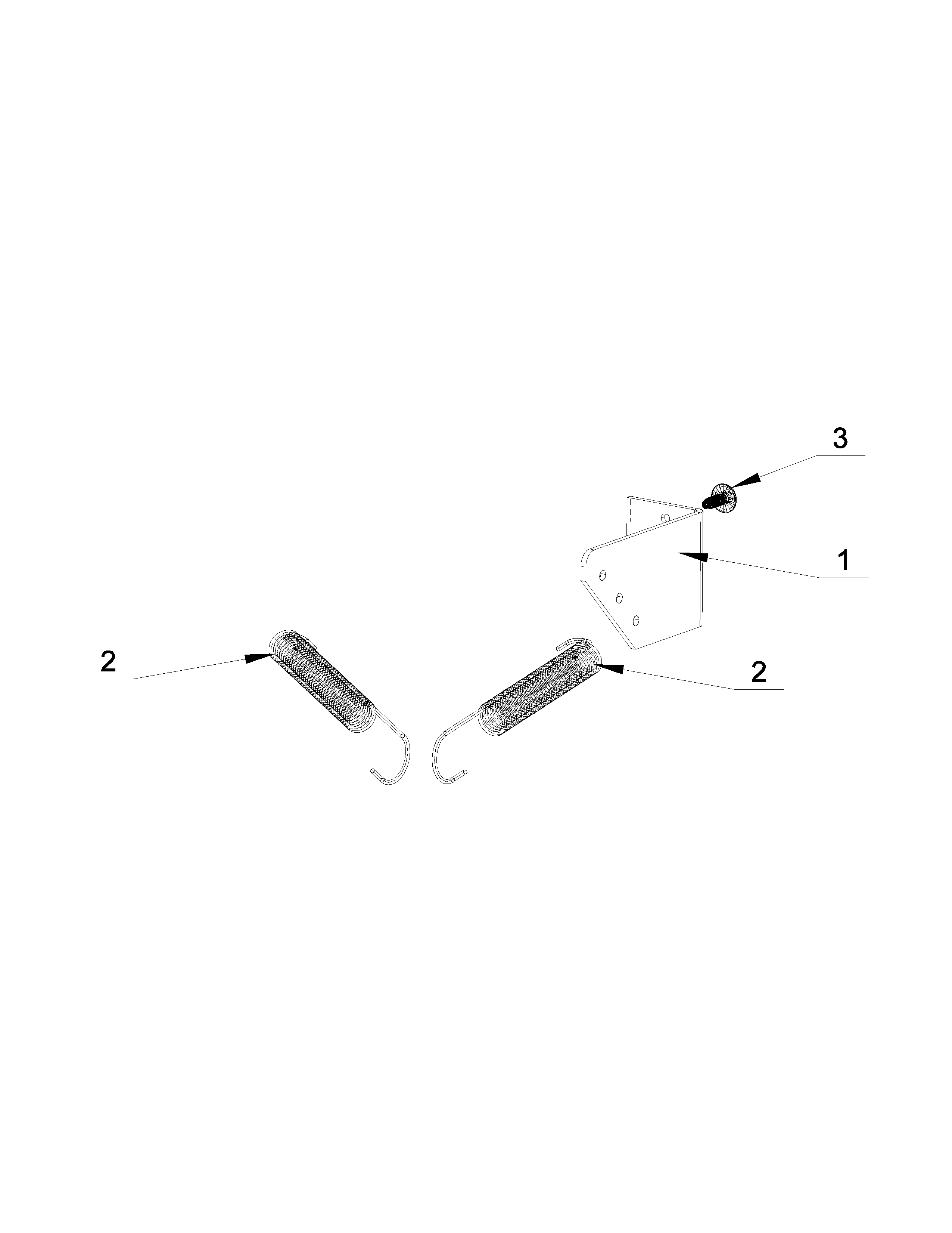 Stabilizing spring parts