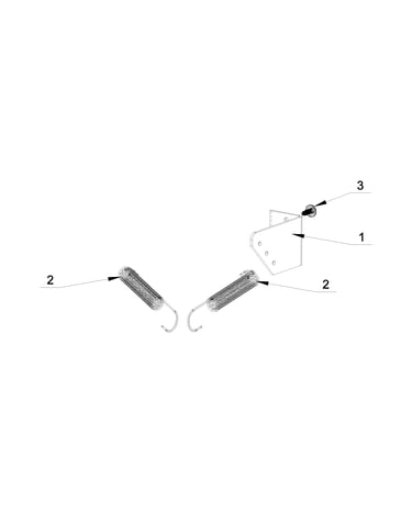 Stabilizing spring parts