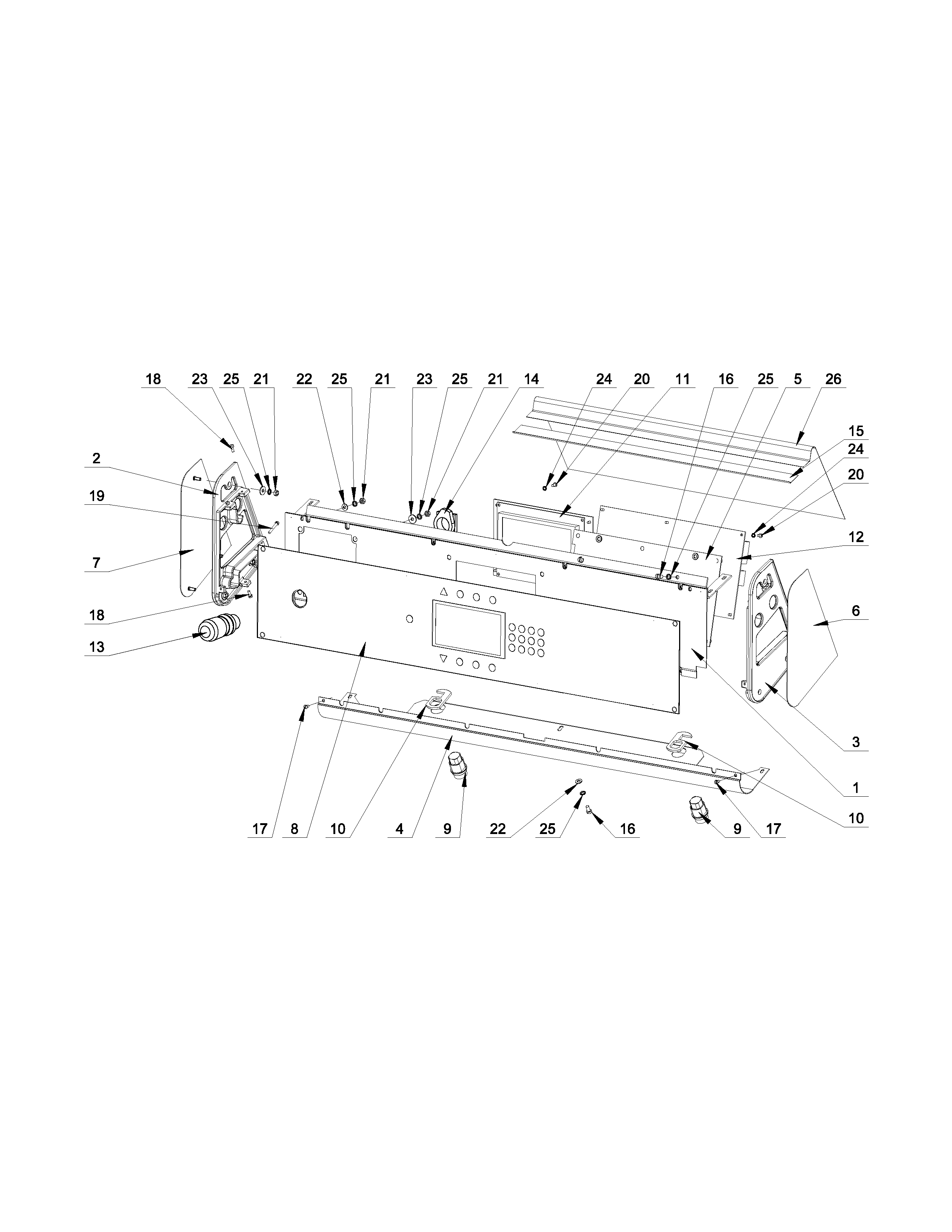 CONTROL PANEL PARTS