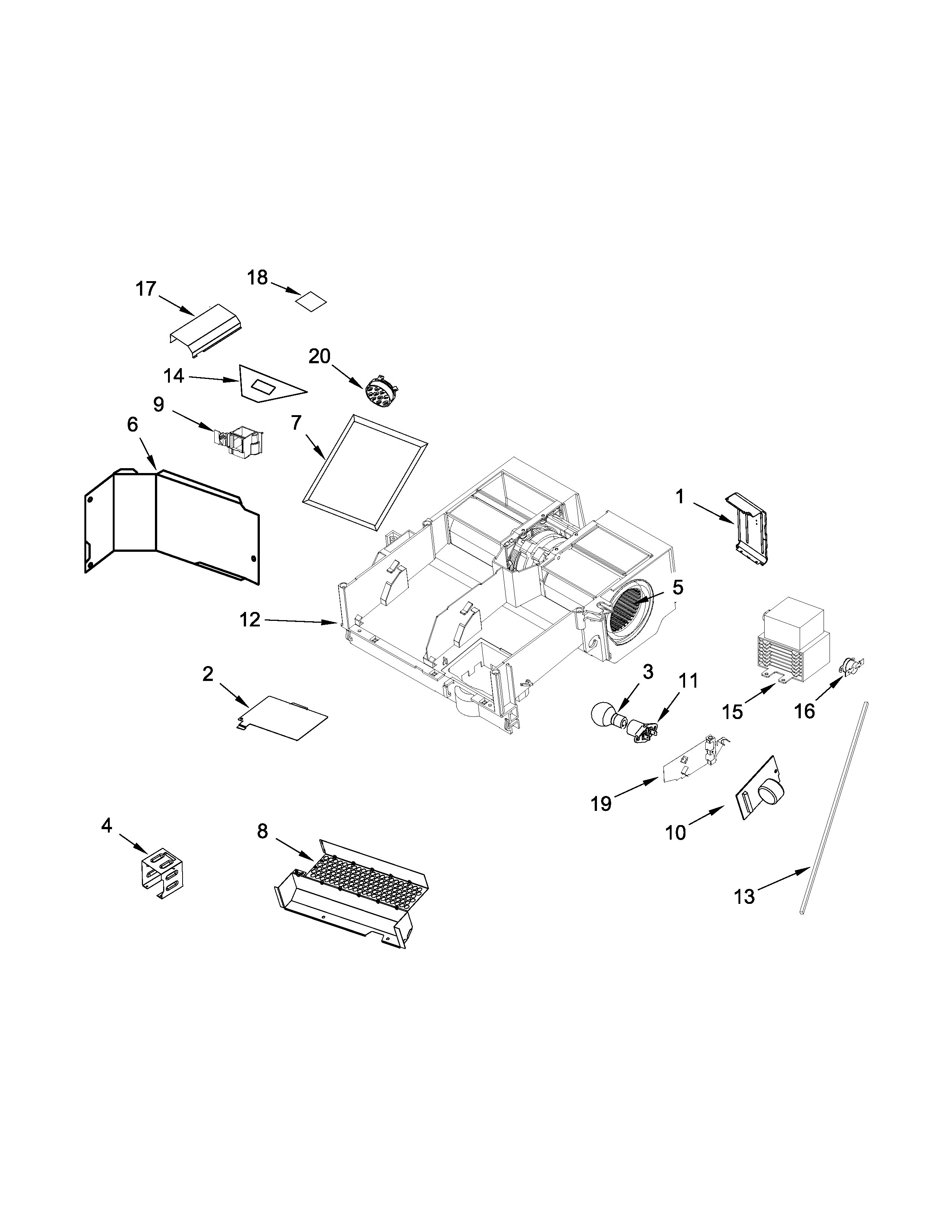 Air flow parts