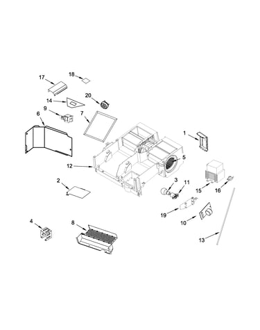 Air flow parts