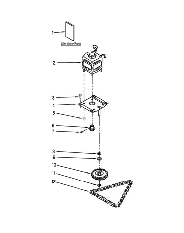 Motor and drive parts