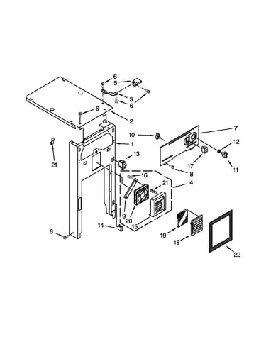 Panel and control parts