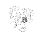 Whirlpool WGI925C0BS01 chassis parts diagram