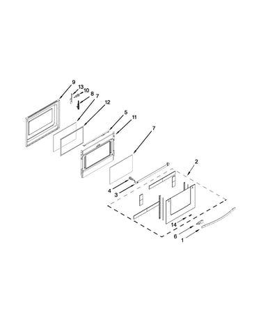 Lower door parts