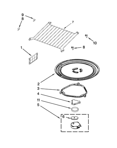 Turntable parts