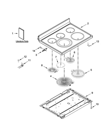 Cooktop parts