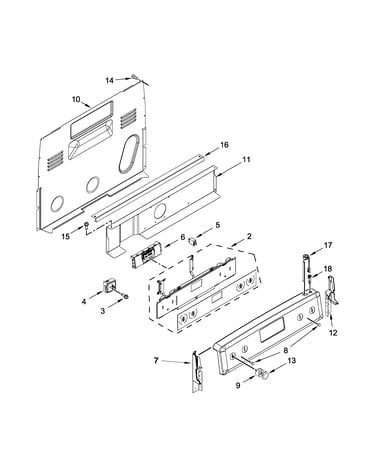 Control panel parts