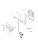 Dispenser front parts