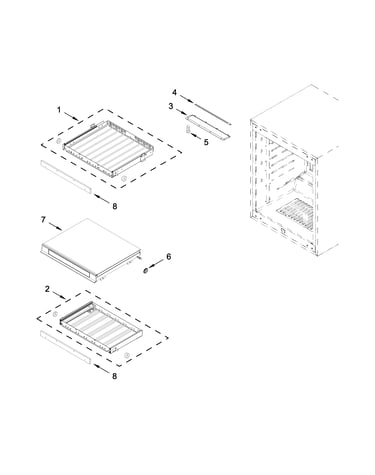Shelf parts