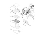 Jenn-Air JJW2427DS00 internal oven parts diagram