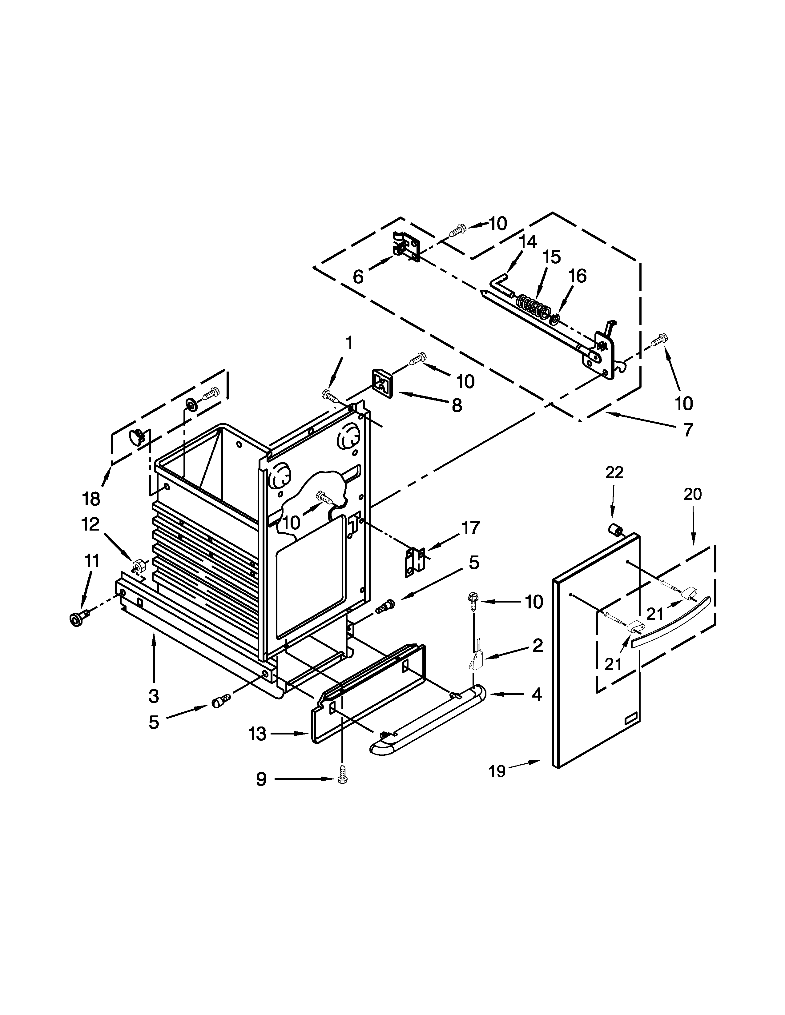 Container parts